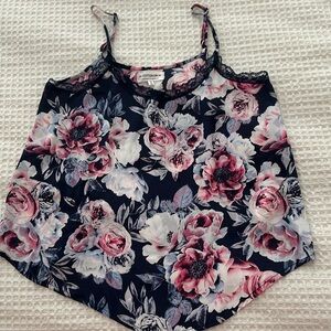 Cotton On -floral cami XS